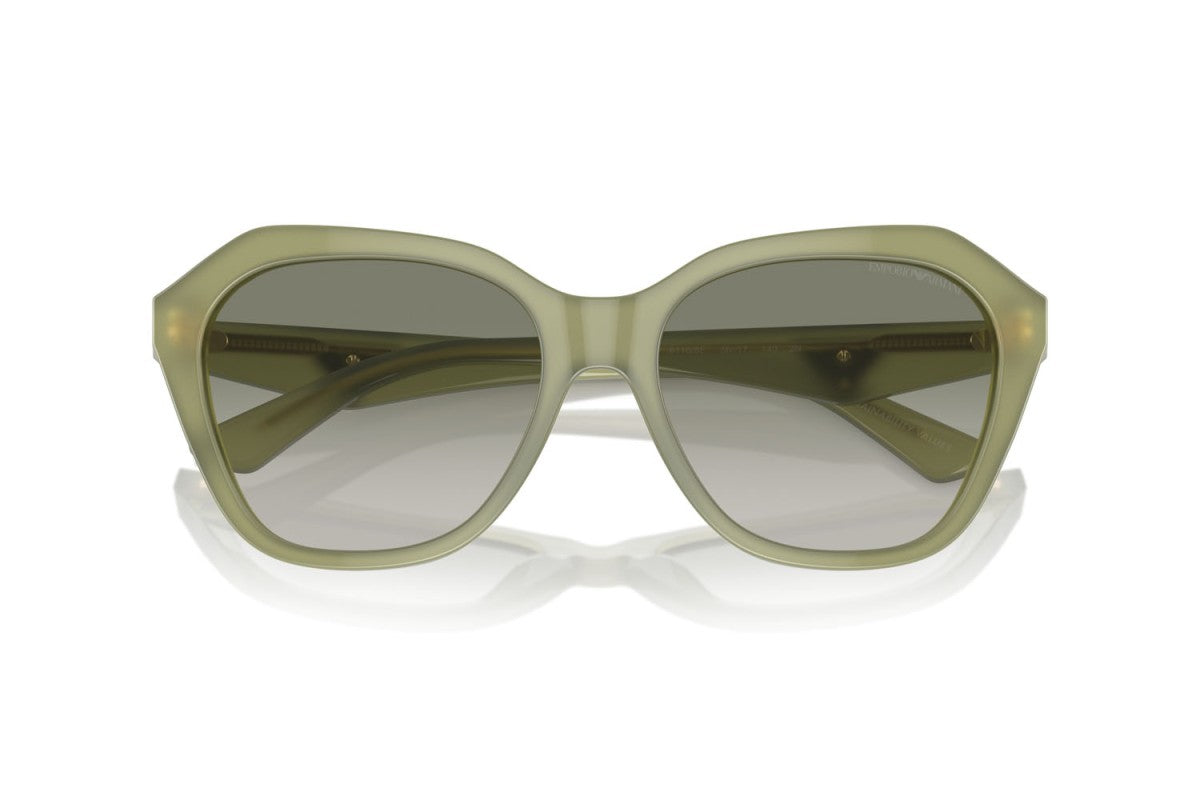 OCCHIALE DA SOLE DONNA | EMPORIO ARMANI EA 4221 - 61168E VERDE OPALINO LUCIDO - CALIBRO 56