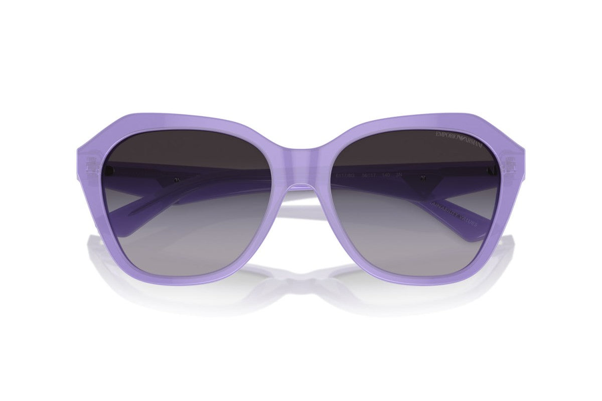OCCHIALE DA SOLE DONNA | EMPORIO ARMANI EA 4221 - 61178G VIOLA OPALINO LUCIDO - CALIBRO 56
