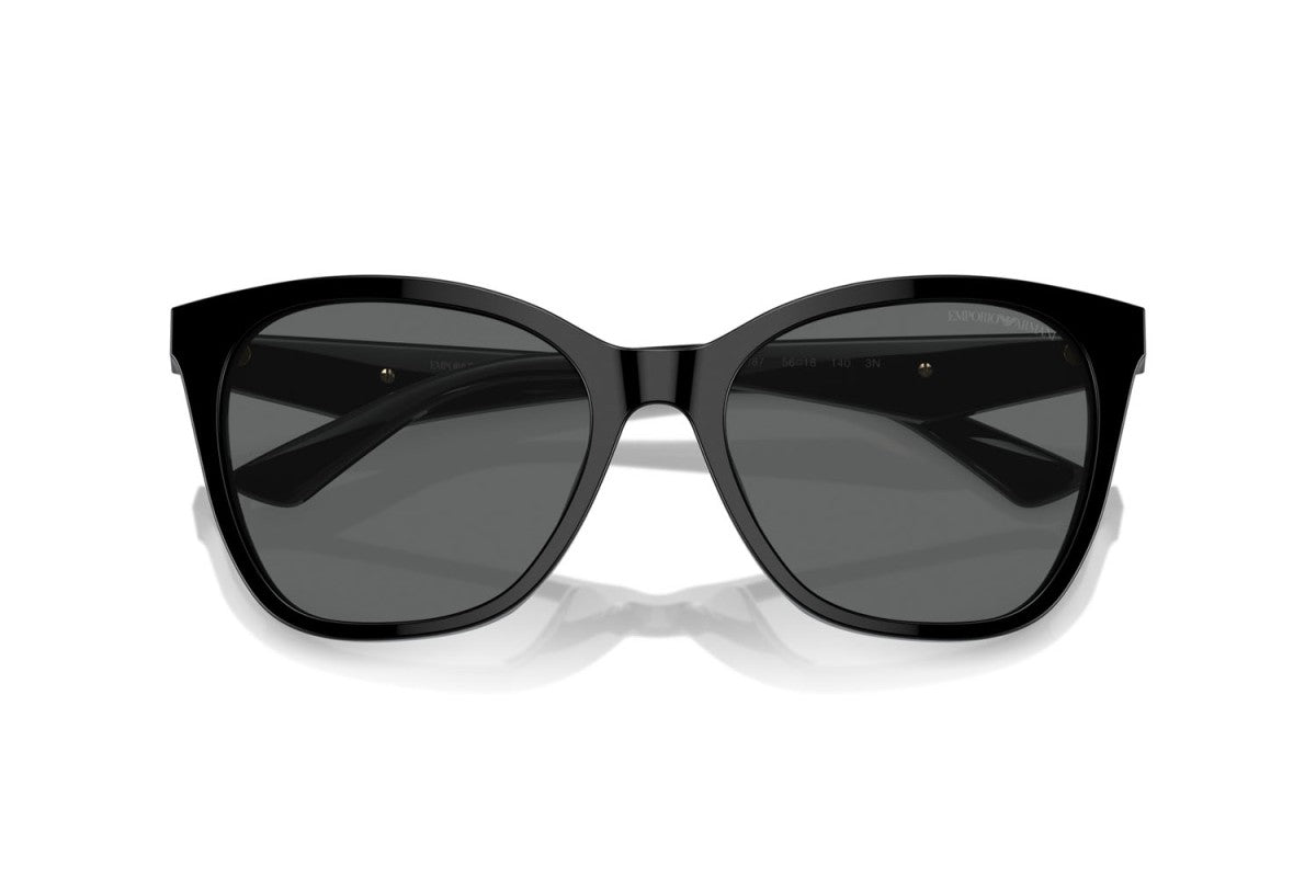 OCCHIALE DA SOLE DONNA | EMPORIO ARMANI EA 4222U - 501787 NERO LUCIDO - CALIBRO 56