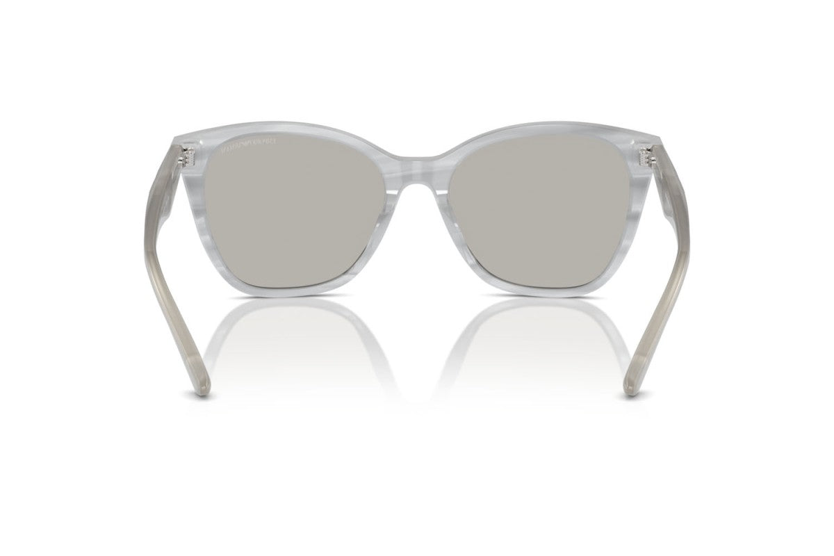 OCCHIALE DA SOLE DONNA | EMPORIO ARMANI EA 4222U - 611487 GRIGIO STRIATO LUCIDO - CALIBRO 56
