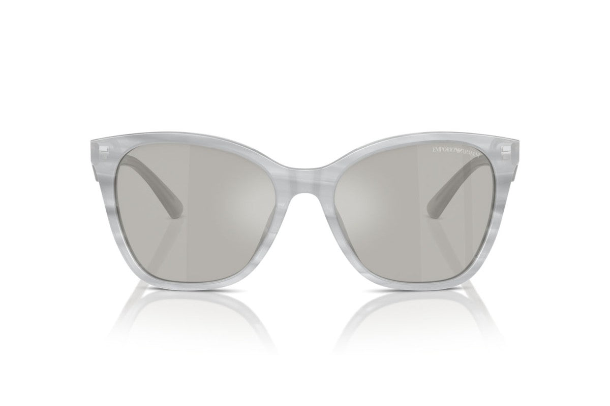 OCCHIALE DA SOLE DONNA | EMPORIO ARMANI EA 4222U - 611487 GRIGIO STRIATO LUCIDO - CALIBRO 56