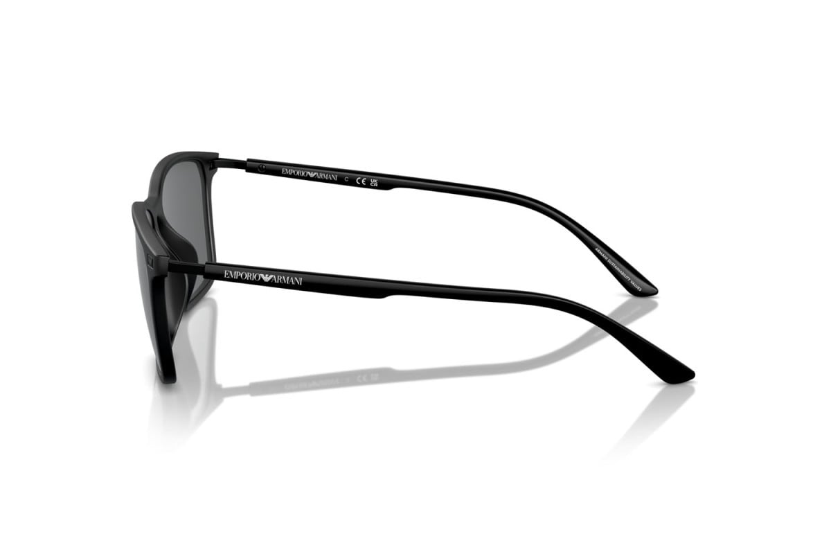 OCCHIALE DA SOLE UOMO | EMPORIO ARMANI  EA 4223U - 500187 NERO OPACO - CALIBRO 56
