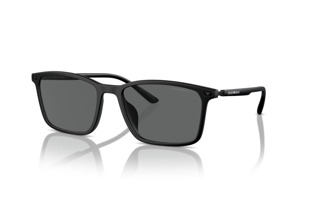 OCCHIALE DA SOLE UOMO | EMPORIO ARMANI  EA 4223U - 500187 NERO OPACO - CALIBRO 56
