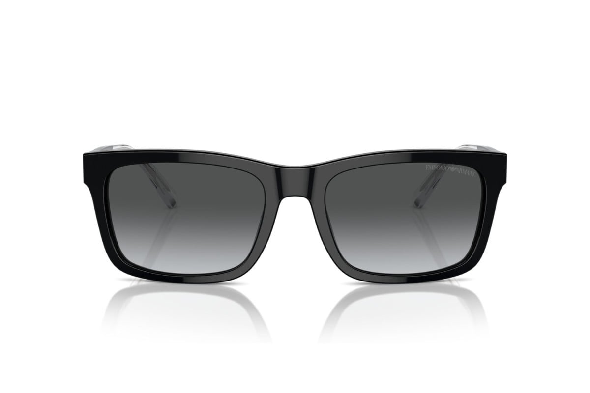 OCCHIALE DA SOLE UOMO | EMPORIO ARMANI  EA 4224 - 5017T3 NERO LUCIDO - CALIBRO 57