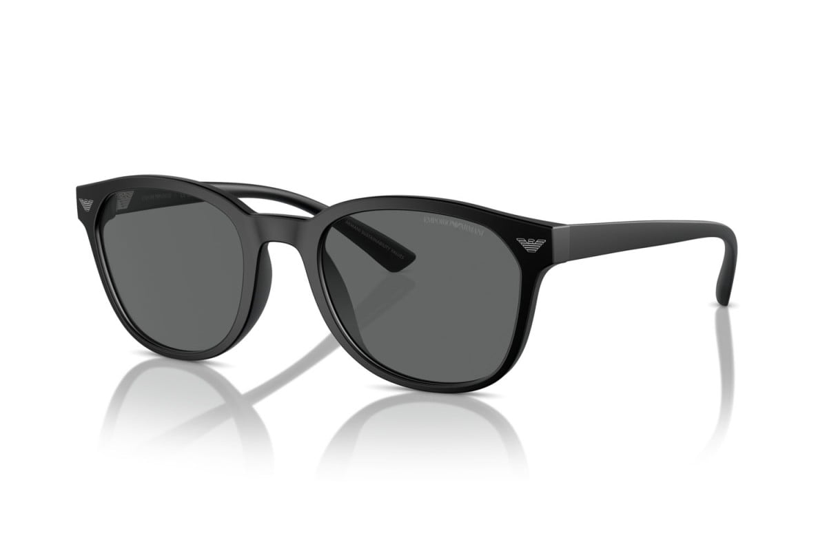 OCCHIALE DA SOLE UOMO | EMPORIO ARMANI EA 4225U - 500187 NERO OPACO - CALIBRO 53