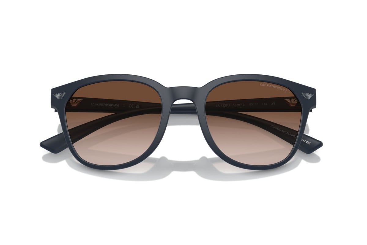 OCCHIALE DA SOLE UOMO | EMPORIO ARMANI EA 4225U - 508813 BLU OPACO - CALIBRO 53