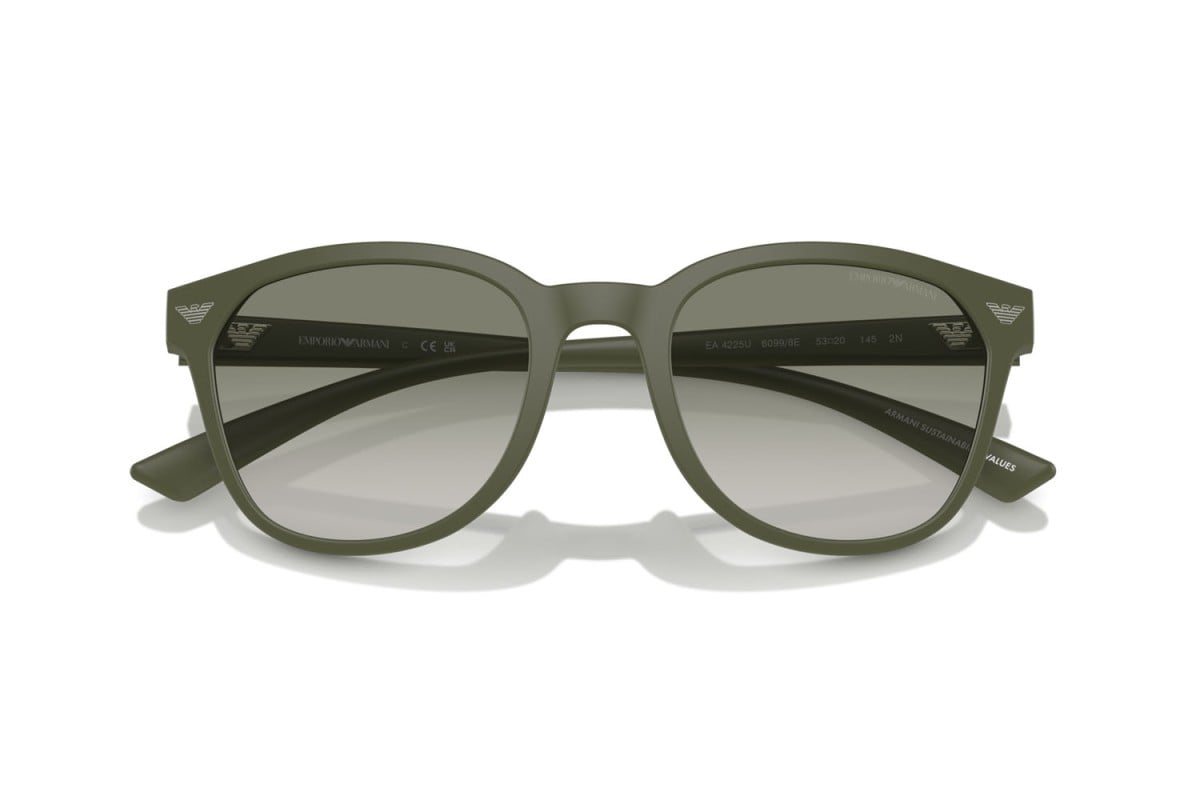 OCCHIALE DA SOLE UOMO | EMPORIO ARMANI EA 4225U - 60998E - CALIBRO 53