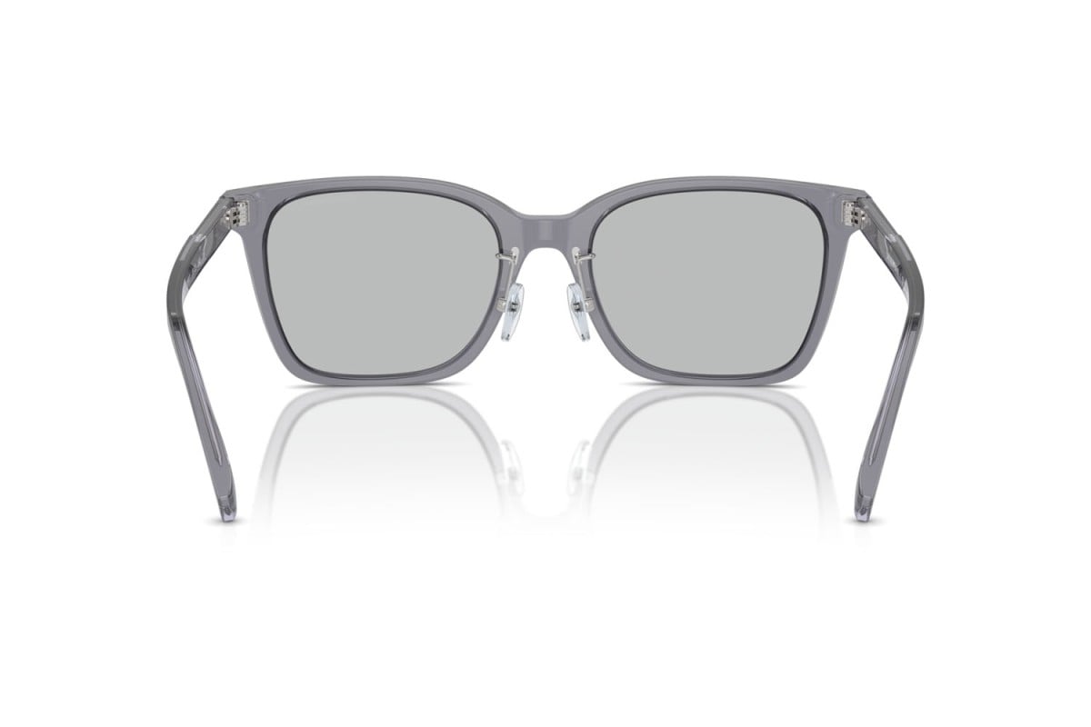 OCCHIALE DA SOLE UOMO | EMPORIO ARMANI EA 4226D - 502987 GRIGIO TRASPARENTE LUCIDO - CALIBRO 55
