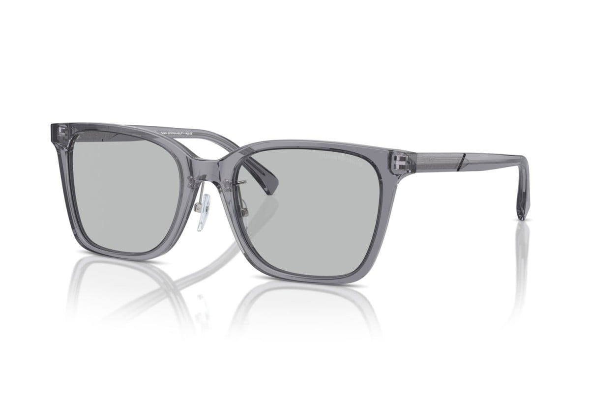OCCHIALE DA SOLE UOMO | EMPORIO ARMANI EA 4226D - 502987 GRIGIO TRASPARENTE LUCIDO - CALIBRO 55