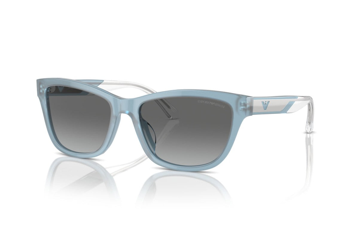OCCHIALE DA SOLE DONNA | EMPORIO ARMANI EA 4227U - 609611 AZZURRO OPALINO LUCIDO - CALIBRO 56