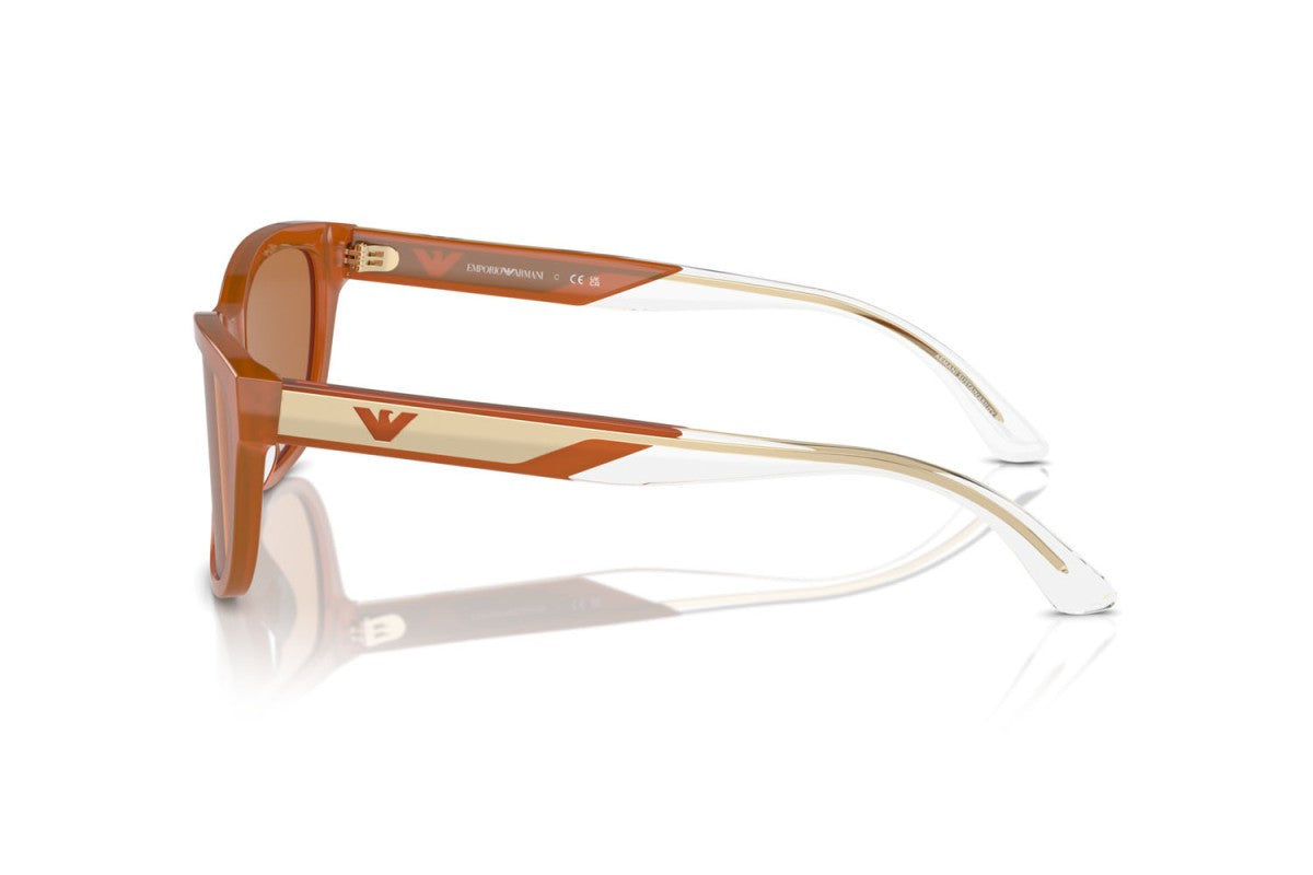 OCCHIALE DA SOLE DONNA | EMPORIO ARMANI EA 4227U - 609773 ARANCIO OPALINO - CALIBRO 56