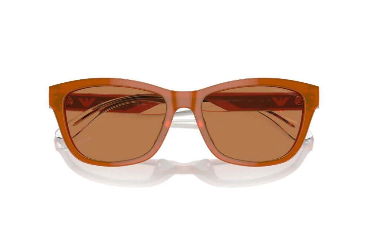 OCCHIALE DA SOLE DONNA | EMPORIO ARMANI EA 4227U - 609773 ARANCIO OPALINO - CALIBRO 56