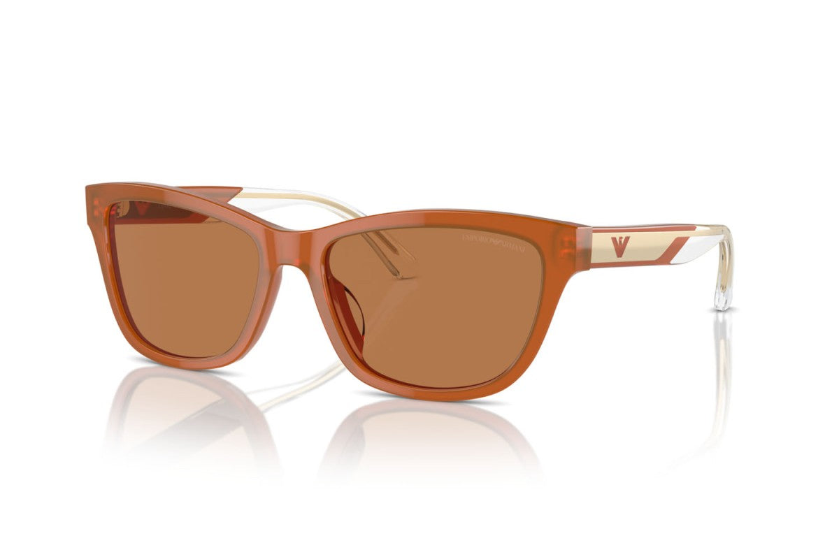 OCCHIALE DA SOLE DONNA | EMPORIO ARMANI EA 4227U - 609773 ARANCIO OPALINO - CALIBRO 56