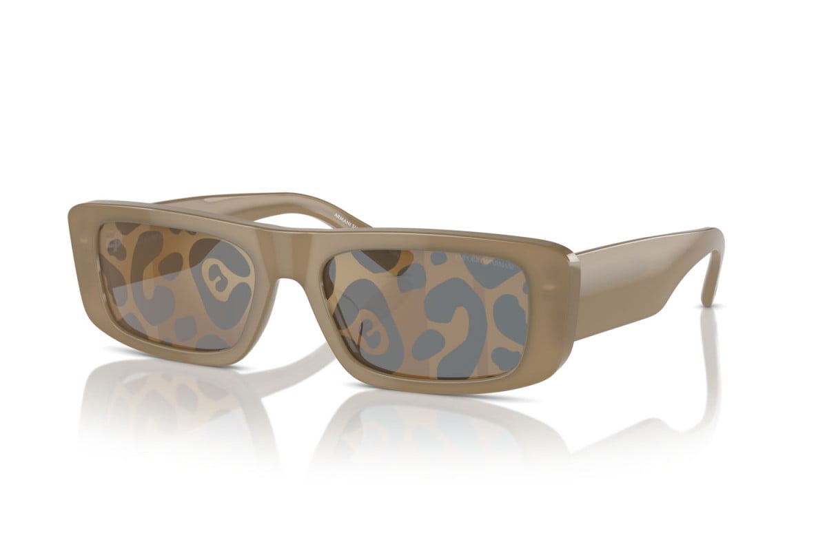 OCCHIALE DA SOLE UOMO | EMPORIO ARMANI EA 4229U - 6121TO FANGO SCURO OPALINO - CALIBRO 55