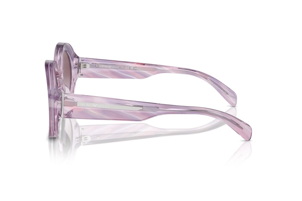 OCCHIALE DA SOLE DONNA | EMPORIO ARMANI EA 4231U - 61558H ROSA STRIATO - CALIBRO 53