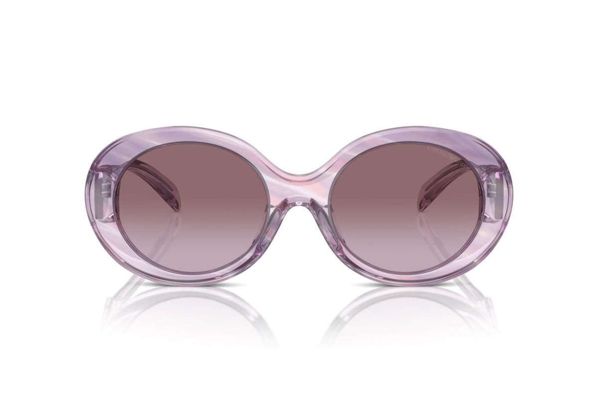 OCCHIALE DA SOLE DONNA | EMPORIO ARMANI EA 4231U - 61558H ROSA STRIATO - CALIBRO 53
