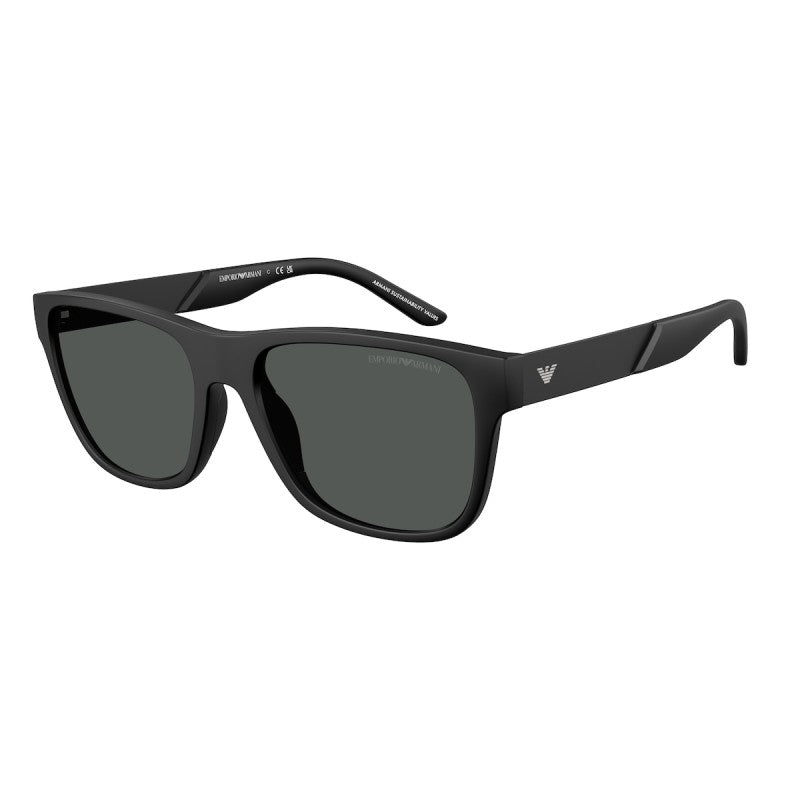 OCCHIALE DA SOLE UOMO | EMPORIO ARMANI EA 4243 - 5001T3 NERO OPACO - CALIBRO 56