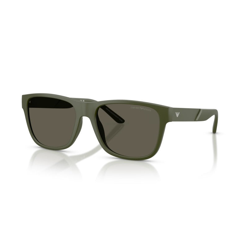 OCCHIALE DA SOLE UOMO | EMPORIO ARMANI EA 4243 - 618471 VERDE OPACO - CALIBRO 56