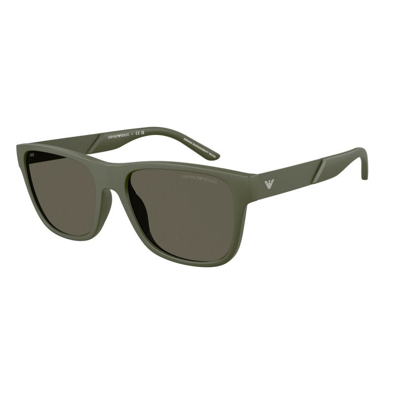 OCCHIALE DA SOLE UOMO | EMPORIO ARMANI EA 4243 - 618471 VERDE OPACO - CALIBRO 56