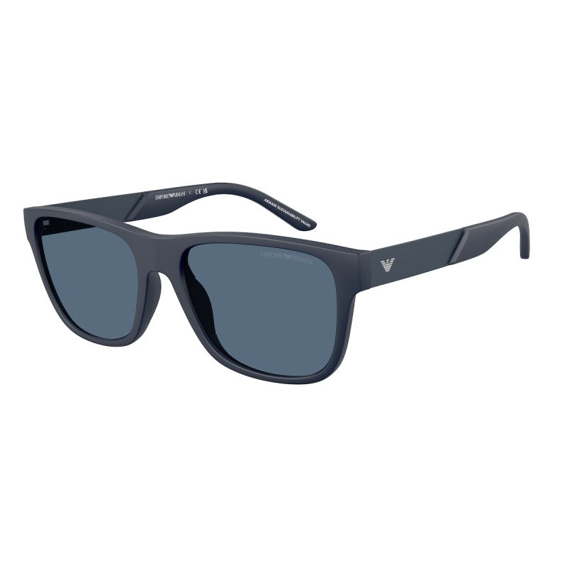 OCCHIALE DA SOLE UOMO | EMPORIO ARMANI EA 4243 - 624480 BLU OPACO - CALIBRO 56
