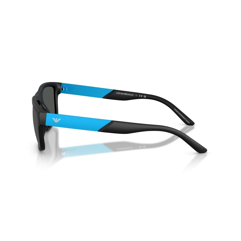OCCHIALE DA SOLE UOMO | EMPORIO ARMANI EA 4244U - 500187 NERO OPACO - CALIBRO 57