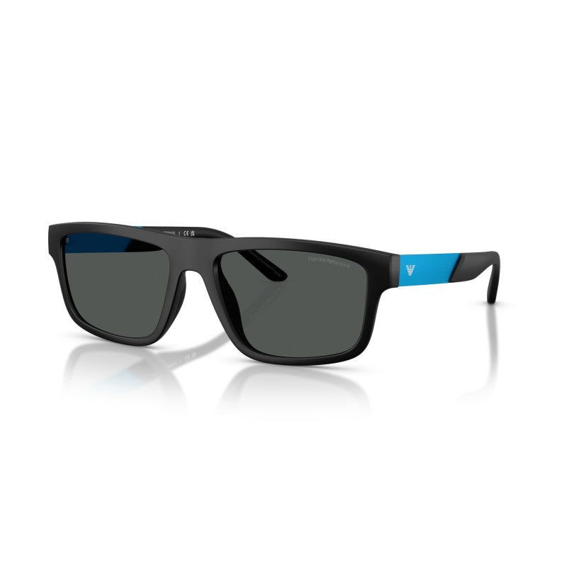 OCCHIALE DA SOLE UOMO | EMPORIO ARMANI EA 4244U - 500187 NERO OPACO - CALIBRO 57