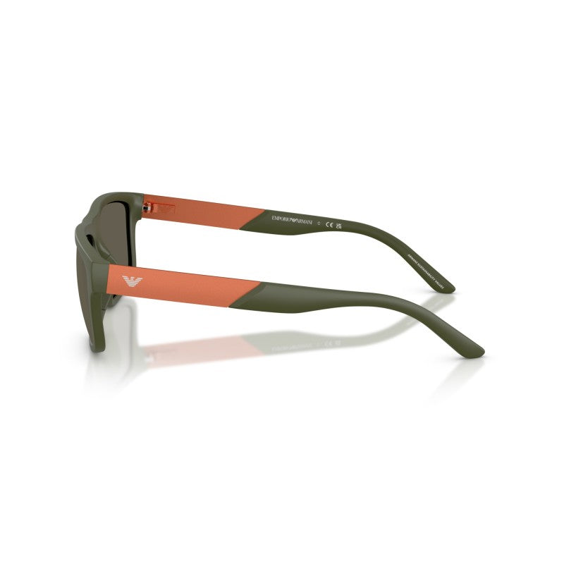 OCCHIALE DA SOLE UOMO | EMPORIO ARMANI EA 4244U - 618471 VERDE OPACO - CALIBRO 57