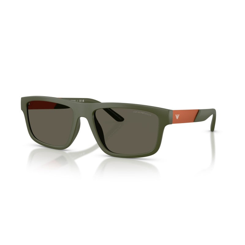 OCCHIALE DA SOLE UOMO | EMPORIO ARMANI EA 4244U - 618471 VERDE OPACO - CALIBRO 57