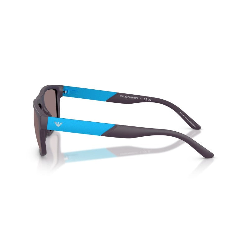OCCHIALE DA SOLE UOMO | EMPORIO ARMANI EA 4244U - 62427N VIOLA OPACO - CALIBRO 57