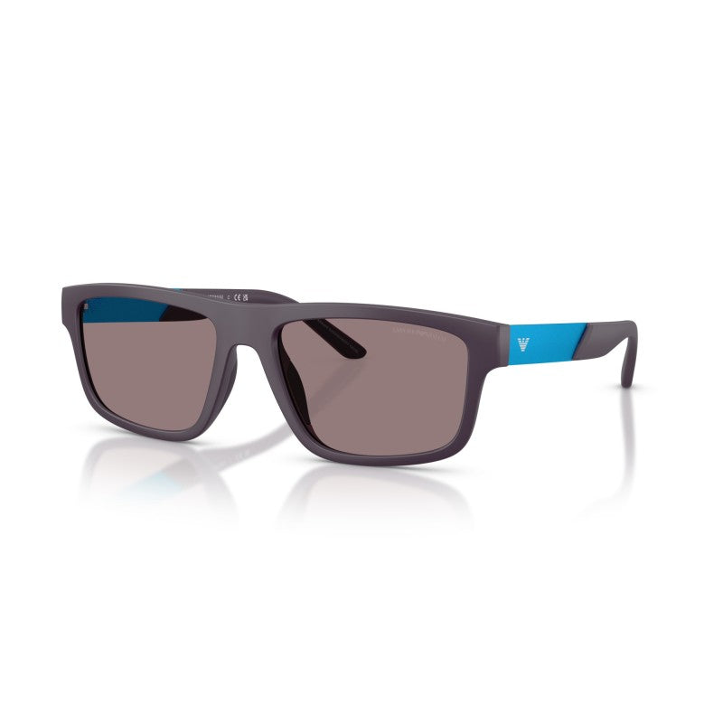 OCCHIALE DA SOLE UOMO | EMPORIO ARMANI EA 4244U - 62427N VIOLA OPACO - CALIBRO 57