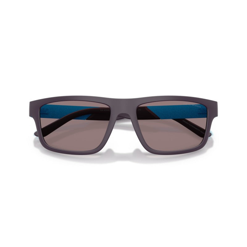 OCCHIALE DA SOLE UOMO | EMPORIO ARMANI EA 4244U - 62427N VIOLA OPACO - CALIBRO 57