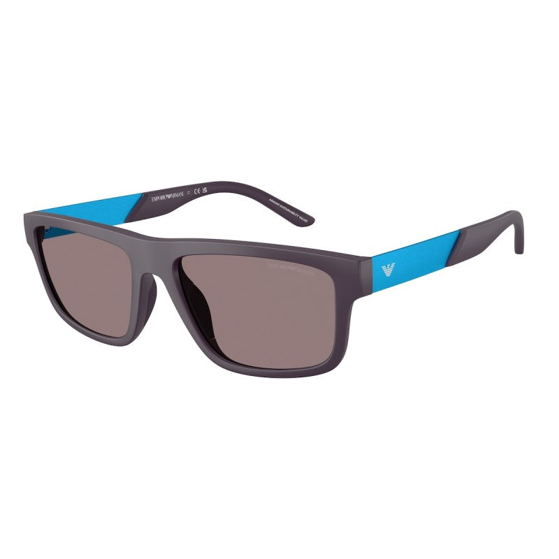 OCCHIALE DA SOLE UOMO | EMPORIO ARMANI EA 4244U - 62427N VIOLA OPACO - CALIBRO 57