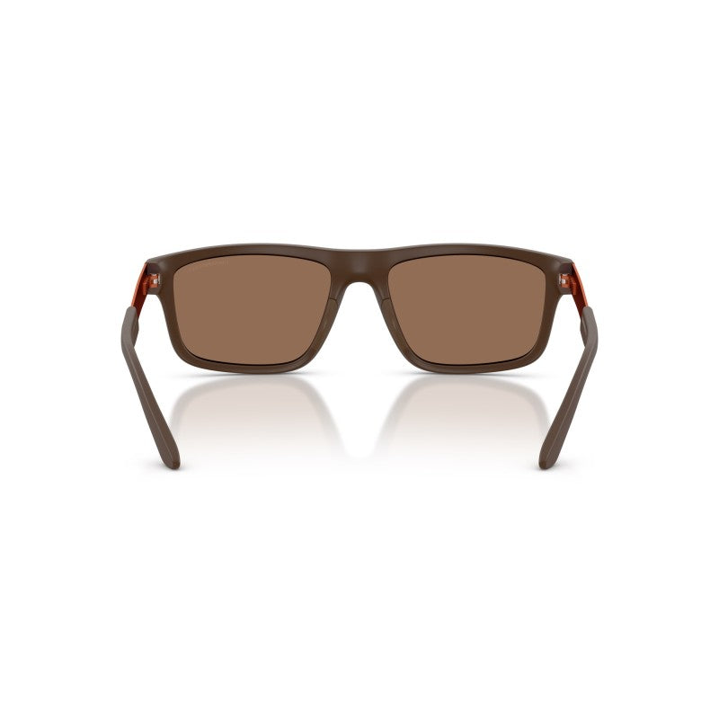 OCCHIALE DA SOLE UOMO | EMPORIO ARMANI EA 4244U - 624373 MARRONE OPACO - CALIBRO 57