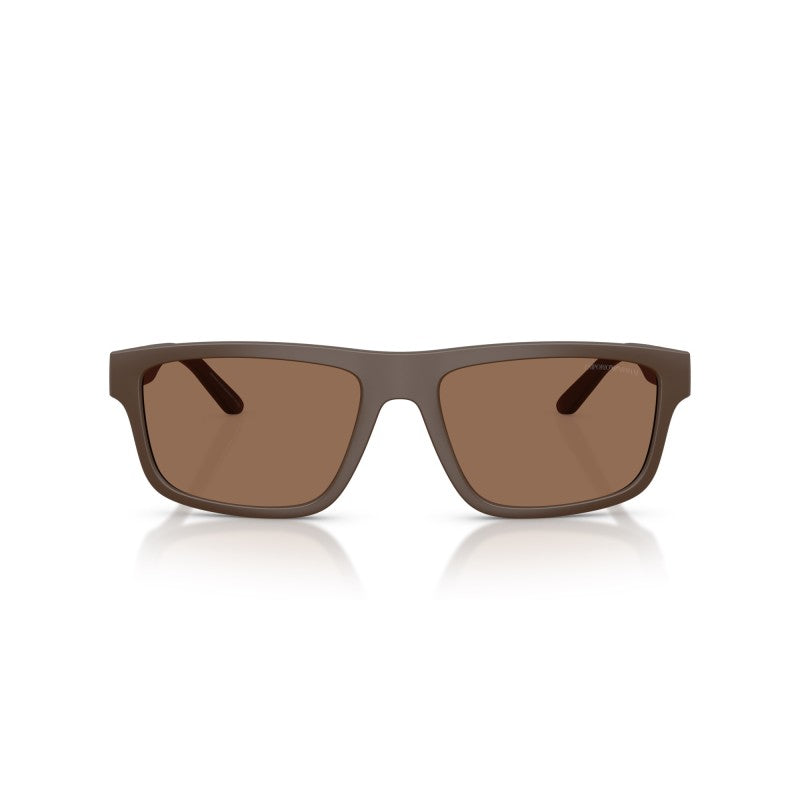 OCCHIALE DA SOLE UOMO | EMPORIO ARMANI EA 4244U - 624373 MARRONE OPACO - CALIBRO 57