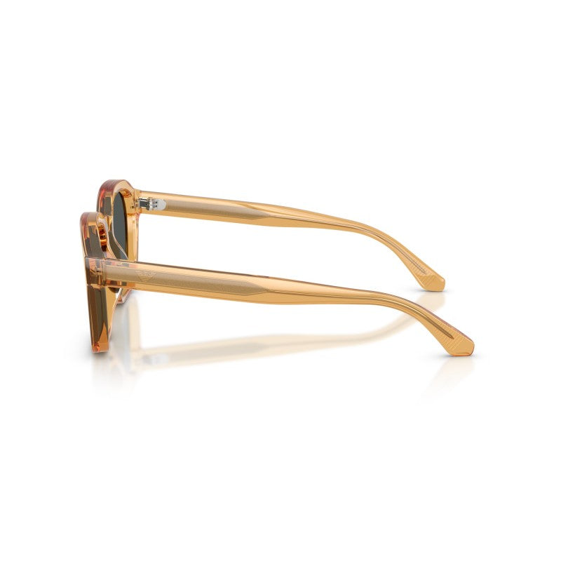 OCCHIALE DA SOLE UOMO | EMPORIO ARMANI EA 4245U - 624687 GIALLO TRASPARENTE LUCIDO - CALIBRO 54
