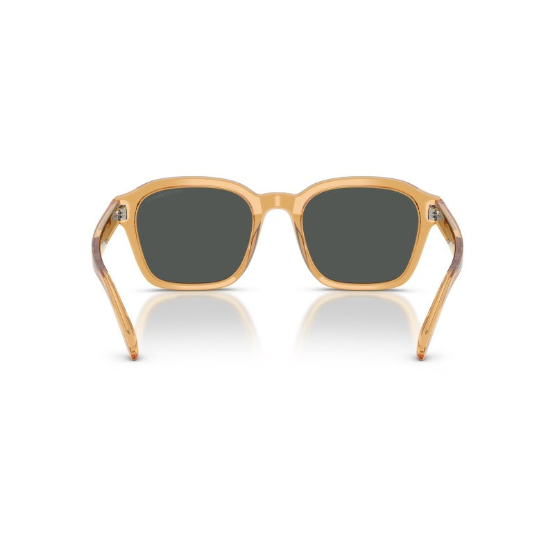 OCCHIALE DA SOLE UOMO | EMPORIO ARMANI EA 4245U - 624687 GIALLO TRASPARENTE LUCIDO - CALIBRO 54
