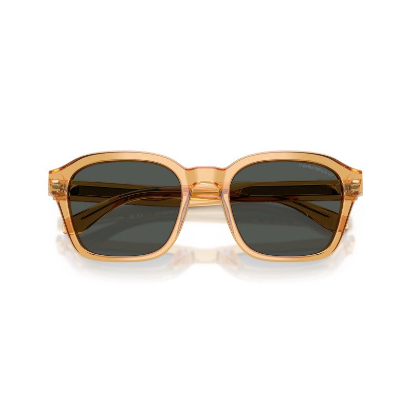 OCCHIALE DA SOLE UOMO | EMPORIO ARMANI EA 4245U - 624687 GIALLO TRASPARENTE LUCIDO - CALIBRO 54