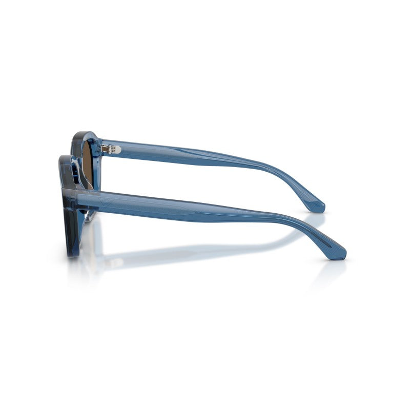 OCCHIALE DA SOLE UOMO | EMPORIO ARMANI EA 4245U - 624787 BLU TRASPARENTE LUCIDO - CALIBRO 54
