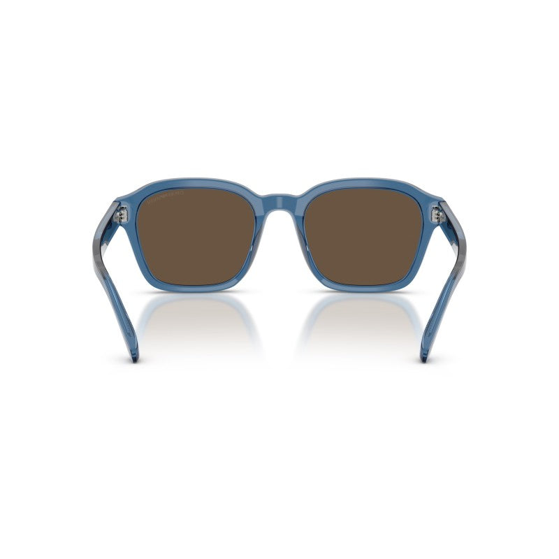 OCCHIALE DA SOLE UOMO | EMPORIO ARMANI EA 4245U - 624787 BLU TRASPARENTE LUCIDO - CALIBRO 54