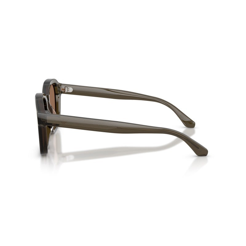 OCCHIALE DA SOLE UOMO | EMPORIO ARMANI EA 4245U - 624973 GRIGIO TRASPARENTE LUCIDO - CALIBRO 54