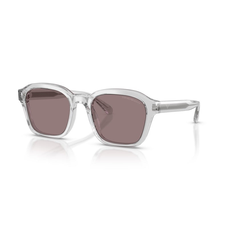 OCCHIALE DA SOLE UOMO | EMPORIO ARMANI EA 4245U - 62507N CRISTALLO TRASPARENTE LUCIDO - CALIBRO 54