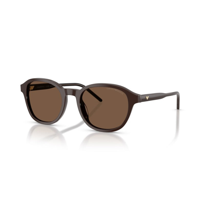 OCCHIALE DA SOLE UOMO | EMPORIO ARMANI EA 4247U - 625573 MARRONE LUCIDO - CALIBRO 51