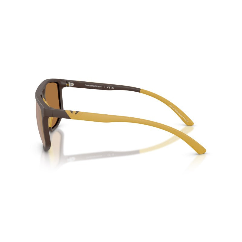 OCCHIALE DA SOLE UOMO | EMPORIO ARMANI EA 4248U - 62586H MARRONE OPACO - CALIBRO 58