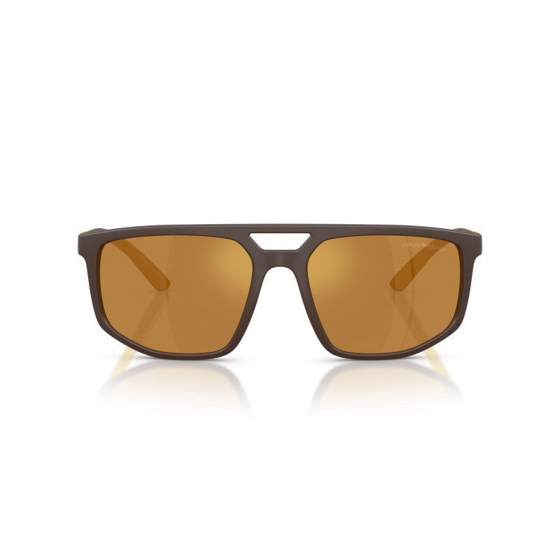 OCCHIALE DA SOLE UOMO | EMPORIO ARMANI EA 4248U - 62586H MARRONE OPACO - CALIBRO 58