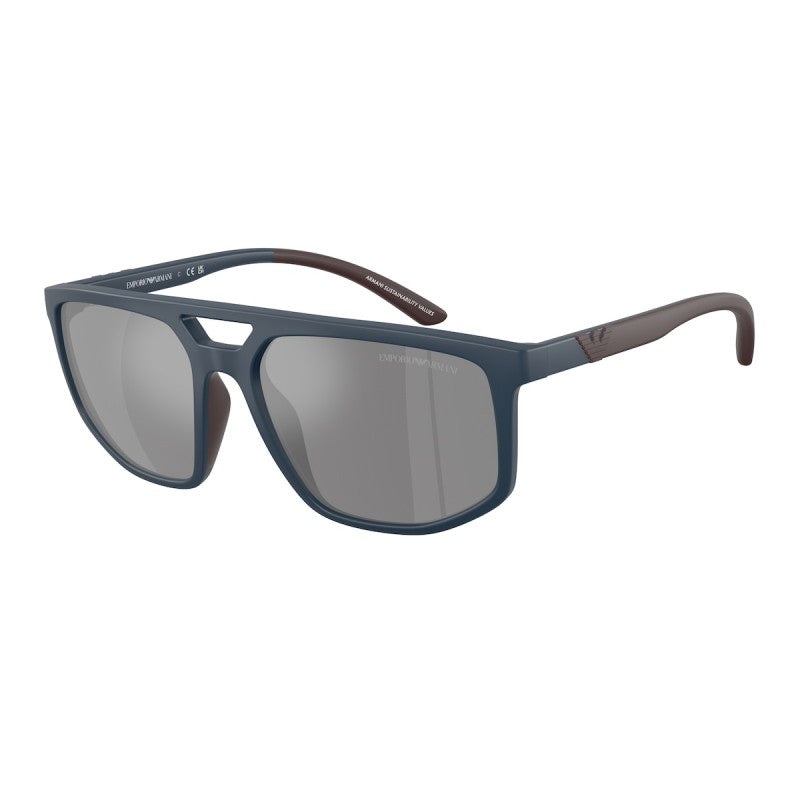 OCCHIALE DA SOLE UOMO | EMPORIO ARMANI EA 4248U - 62606G BLU OPACO - CALIBRO 58