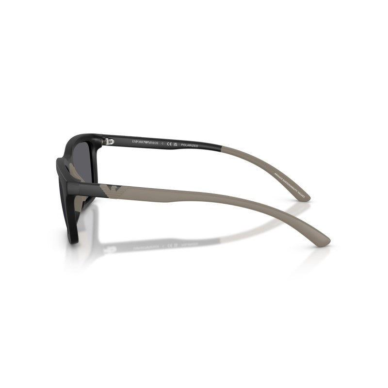 OCCHIALE DA SOLE UOMO | EMPORIO ARMANI EA 4249U - 500181 NERO OPACO - CALIBRO 55