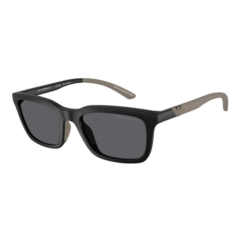 OCCHIALE DA SOLE UOMO | EMPORIO ARMANI EA 4249U - 500181 NERO OPACO - CALIBRO 55