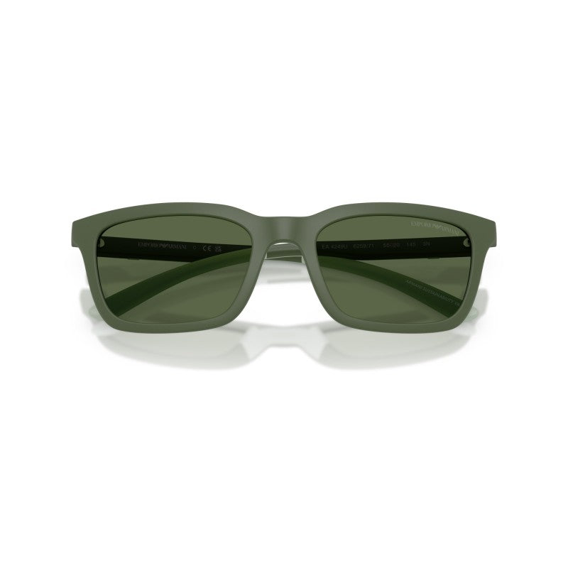 OCCHIALE DA SOLE UOMO | EMPORIO ARMANI EA 4249U - 625971 AGAVE OPACO - CALIBRO 55