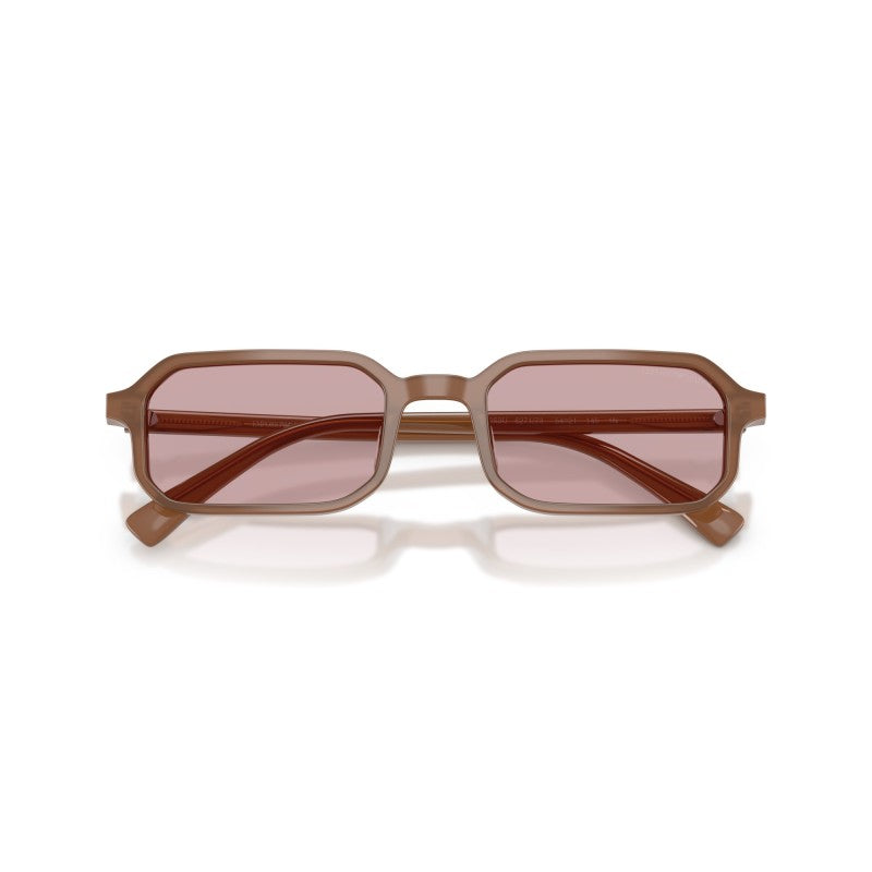 OCCHIALE DA SOLE UOMO | EMPORIO ARMANI EA 4253U - 627173 MARRONE CHIARO OPALINO LUCIDO - CALIBRO 54