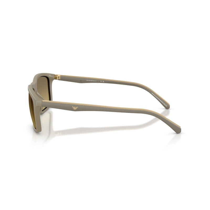OCCHIALE DA SOLE UOMO | EMPORIO ARMANI EA 4257U - 5437G9 BEIGE OPACO - CALIBRO 57